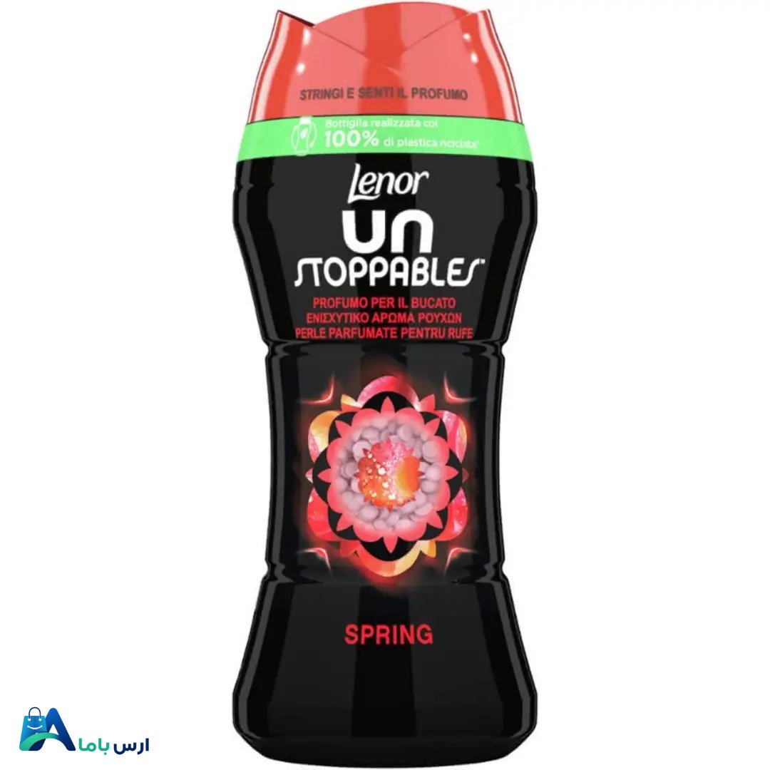 dane-khoshboo-konandeh-lebas-lenor-spring.jpg خرید آنلاین دانه های خوشبو کننده لباس لنور با رایحه دلنشین Spring. ماندگاری بالای عطر، حفظ کیفیت پارچه و سازگار با انواع ماشین لباسشویی و شستشوی دستی. ارس باما