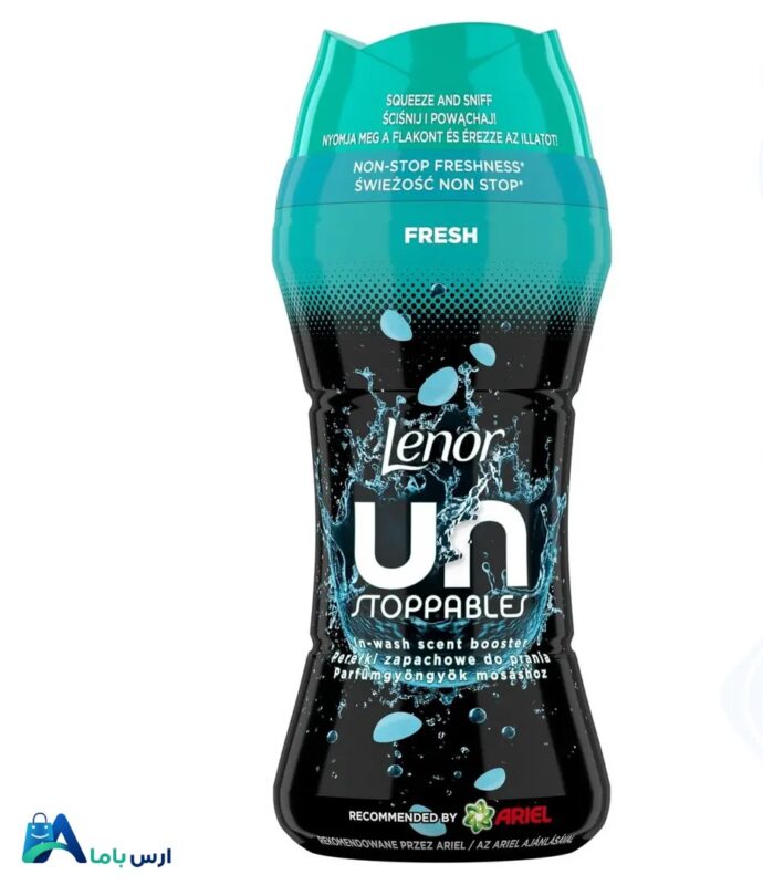 خرید دانه خوشبو کننده لباس لنور مدل Unstoppables Fresh وزن 195 گرم با بهترین قیمت. ایجاد رایحه ماندگار و طراوت طولانی‌مدت برای انواع لباس‌ها. ارسال سریع و ضمانت اصالت کالا. ارس باما