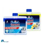 خرید جرم گیر ماشین ظرفشویی فینیش در بسته‌بندی 2 عددی. پاکسازی عمیق رسوبات آهکی و چربی‌های پنهان دستگاه. افزایش کارایی و طول عمر ظرفشویی با محصول اورجینال فینیش. ارس باما