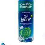 خرید آنلاین دانه خوشبو کننده لباس لنور (Lenor) مدل Northern Solstice با وزن 155 گرم. ماندگاری طولانی مدت رایحه بر روی انواع پارچه، ضد حساسیت و محافظ بافت لباس. ارس باما