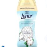 خرید آنلاین دانه های خوشبو کننده لباس لنور رایحه کاتان (Cotton) با ماندگاری 12 هفته. مناسب برای انواع لباس، ضد حساسیت و محافظ بافت پارچه با بهترین قیمت. ارس باما