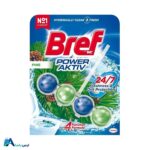 خرید اینترنتی قرص توالت فرنگی برف (Bref) با رایحه کاج. فرمولاسیون ۴ کاره برای تمیزی، ضدعفونی و خوشبو کردن سرویس بهداشتی. قیمت مناسب و ماندگاری بالا. ارس باما