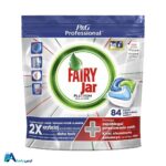 خرید اینترنتی قرص ماشین ظرفشویی فیری پلاتینیوم All In One در بسته 84 عددی. تضمین پاک‌کنندگی فوق‌العاده، ضد رسوب و درخشندگی ظروف با بهترین قیمت. ارس باما