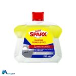 خرید مایع جرمگیر ماشین ظرفشویی آسپروکس مدل Sparx با قدرت پاک‌کنندگی بالا. رفع رسوبات، چربی و بوی بد دستگاه با رایحه لیمو و سرکه. افزایش کارایی ظرفشویی. ارس باما