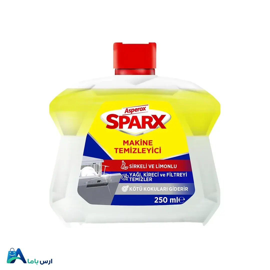 مایع-جرمگیر-ماشین-ظرفشویی-آسپروکس-sparx.jpg خرید مایع جرمگیر ماشین ظرفشویی آسپروکس مدل Sparx با قدرت پاککنندگی بالا. رفع رسوبات، چربی و بوی بد دستگاه با رایحه لیمو و سرکه. افزایش کارایی ظرفشویی. ارس باما