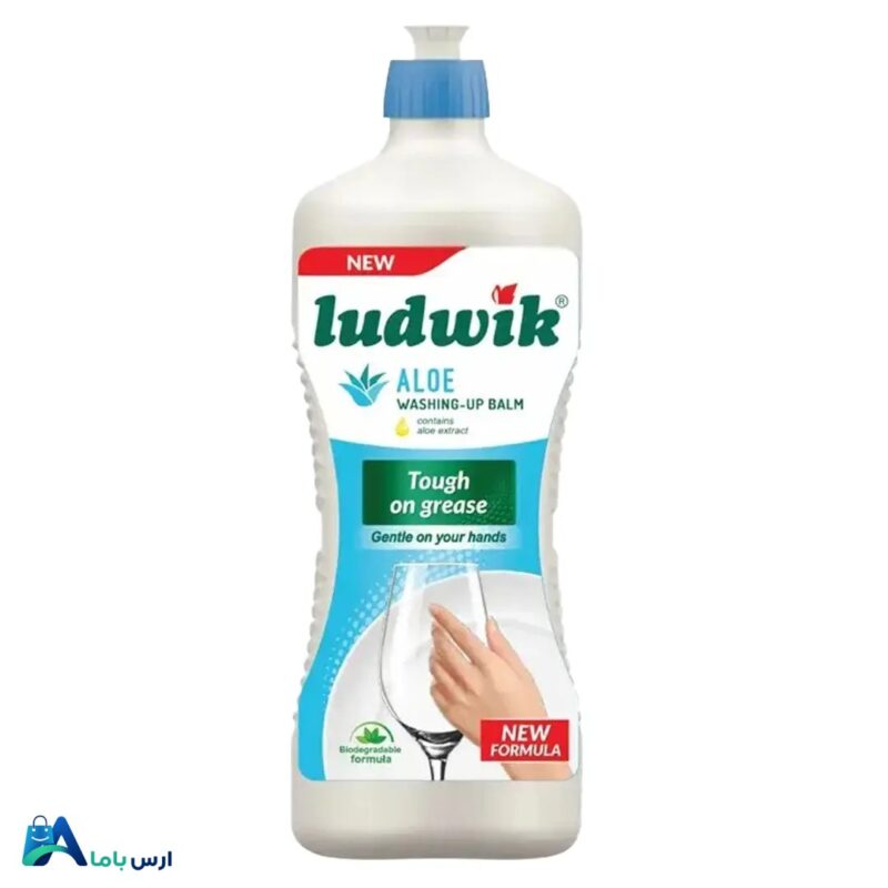 خرید مایع ظرفشویی لودویک با رایحه آلوورا در حجم 900 میلی لیتر. پاک‌کنندگی فوق‌العاده چربی‌ها، سازگار با پوست دست و قدرت ضدعفونی‌کننده بالا. بهترین قیمت در آراس‌باما. ارس باما