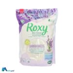 خرید پودر صابون لباسشویی روکسی (Roxy) با وزن 800 گرم و رایحه لاوانتا. مناسب برای شستشوی دستی و ماشینی، حفظ لطافت و رنگ لباس‌ها با قدرت پاک‌کنندگی بالا. قیمت مناسب و کیفیت عالی. ارس باما