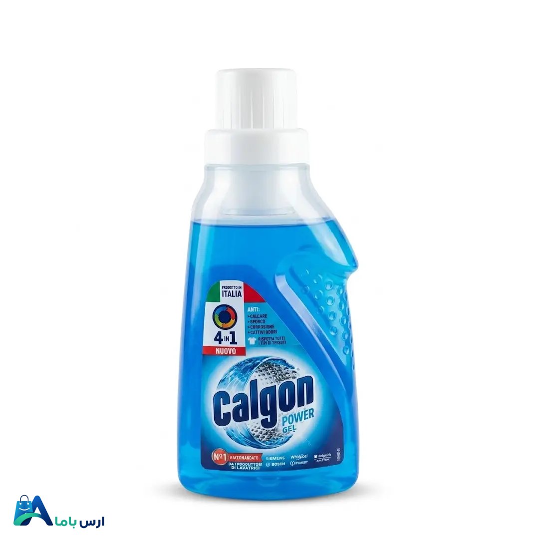 ژل-جرم-گیر-ماشین-لباسشویی-کالگون-power-gel.jpg خرید اینترنتی ژل جرمگیر ماشین لباسشویی کالگون Calgon مدل Power Gel 4in1 با حجم 500 میلیلیتر. محافظت کامل از قطعات دستگاه، ضد رسوب و خوشبوکننده. ارس باما