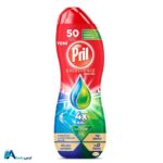خرید ژل ماشین ظرفشویی پریل Excellence Duo حجم 900 میلی‌لیتر با قدرت چربی‌زدایی بالا. مناسب برای 50 بار شستشو، بدون فسفات و محافظ ظروف شیشه‌ای. بهترین قیمت در آراس‌باما. ارس باما